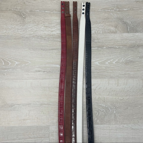 5 Barry Kieselstein-Cord Belt Straps Multi Colors - Picture 10 of 10